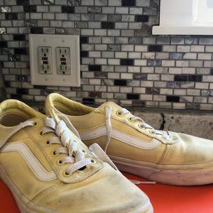 Yellow women’s vans